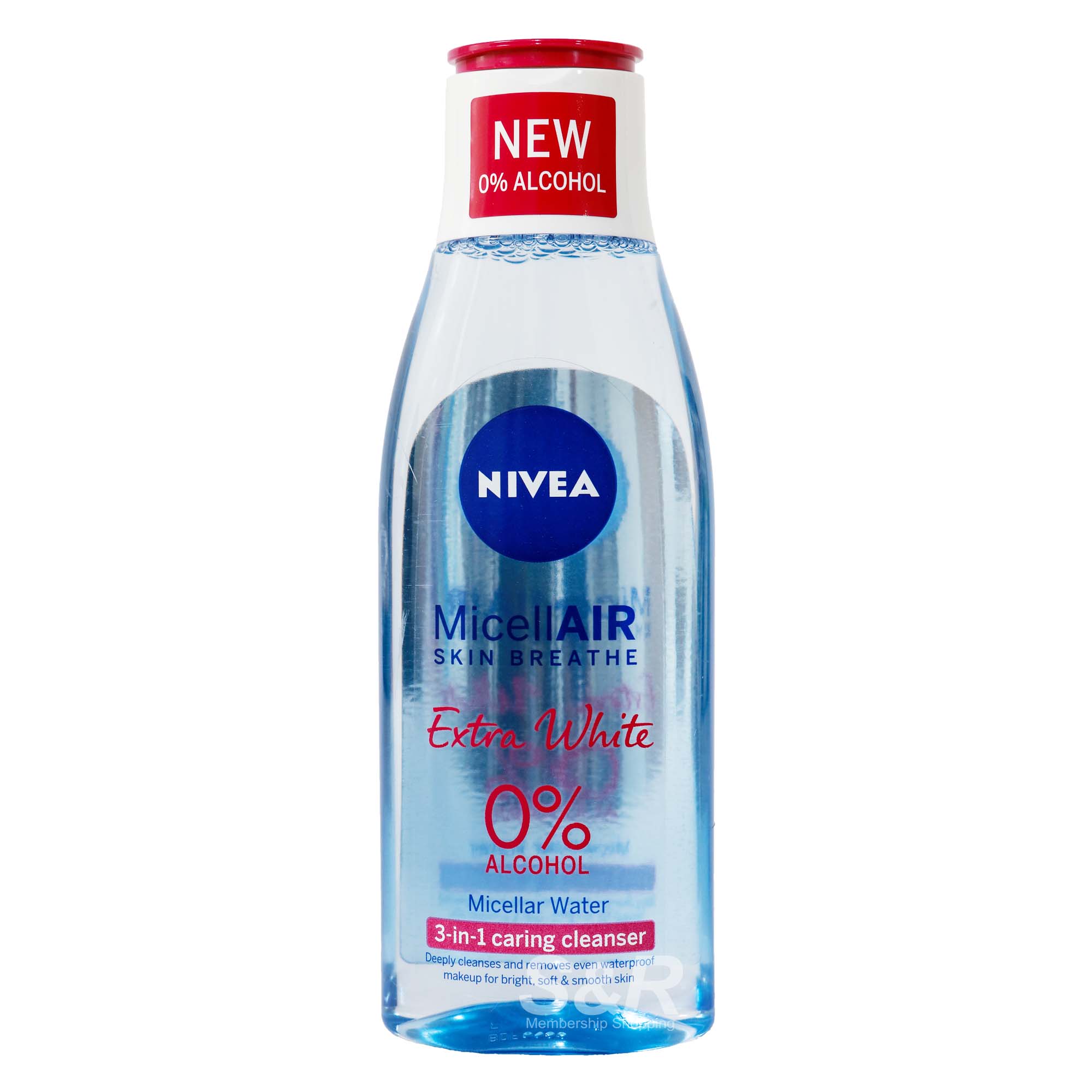 Nivea Extra White Micellair Skin Breathe Caring Cleanser 200mL Nivea Extra White Micellair Skin Breathe Caring Cleanser 200mL